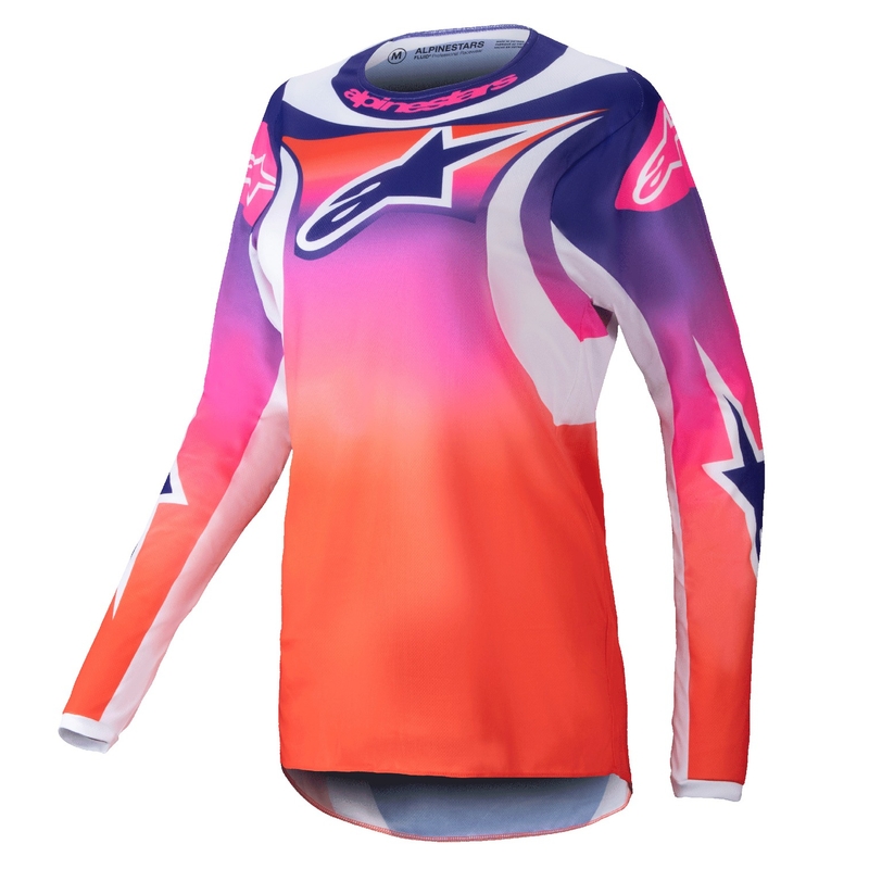 Alpinestars Stella Fluid Wurx dames motocross trui multicolor-wit