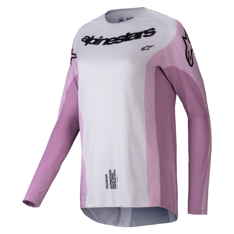 Alpinestars Stella Techstar Melt damescross trui zwart, crème en geel