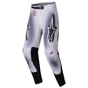 Alpinestars Supertech Maker Motorcrossbroek Zilver en Zwart