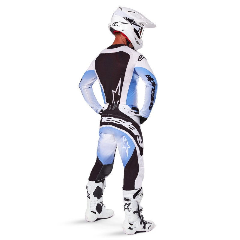 Alpinestars Techstar Melt Motorcross Broek Zwart en Blauw