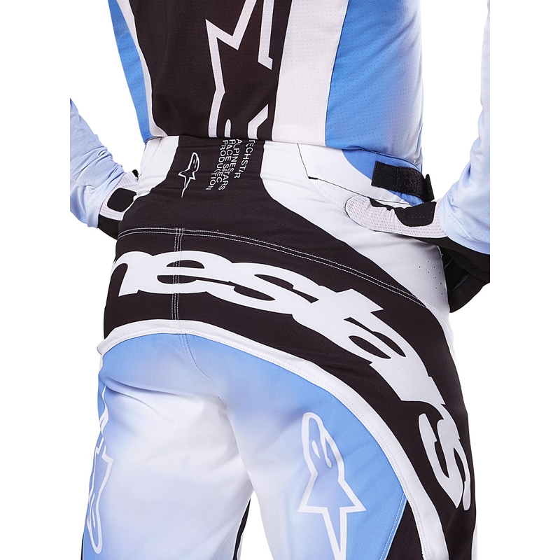 Alpinestars Techstar Melt Motorcross Broek Zwart en Blauw
