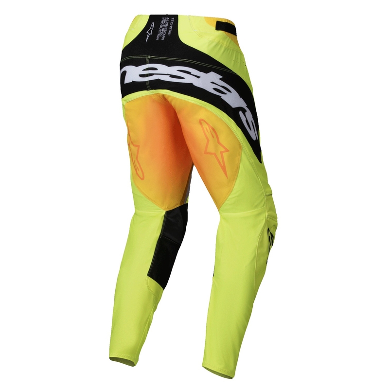 Alpinestars Techstar Melt Motorcross Broek Geel en Zwart