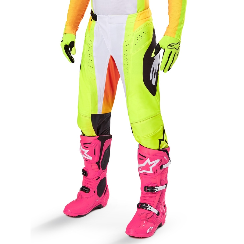 Alpinestars Techstar Melt Motorcross Broek Geel en Zwart