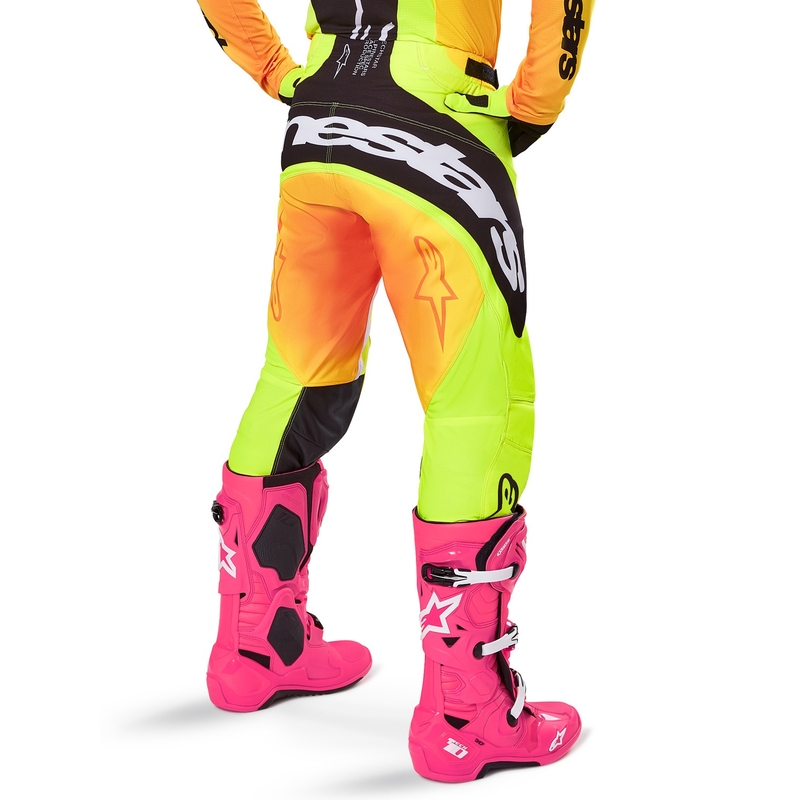 Alpinestars Techstar Melt Motorcross Broek Geel en Zwart