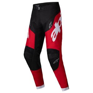 Alpinestars Racer Veil Motorcross Broek Zwart en Rood