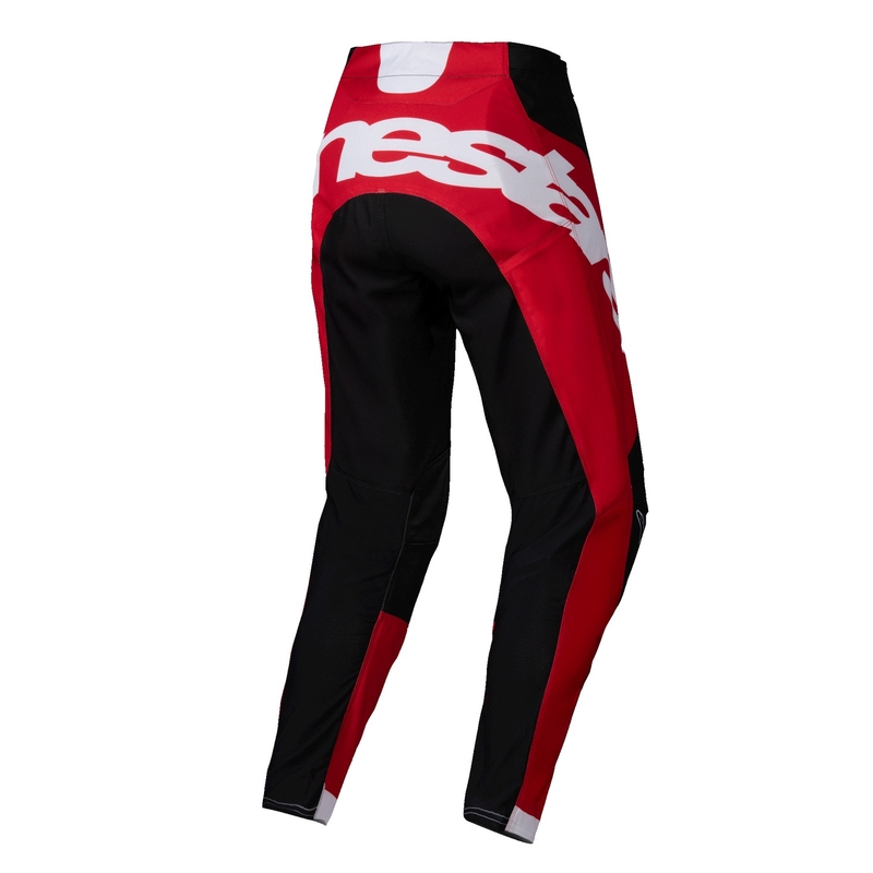 Alpinestars Racer Veil Motorcross Broek Zwart en Rood