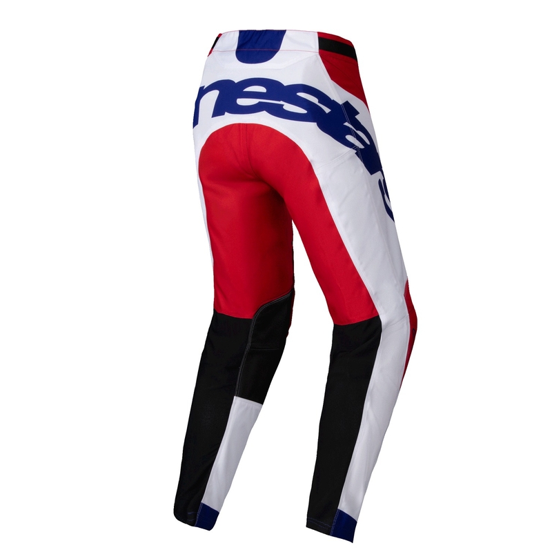 Alpinestars Racer Veil Motorcrossbroek rood/wit