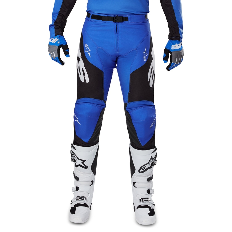 Alpinestars Racer Veil Motorcross Broek Blauw en Zwart