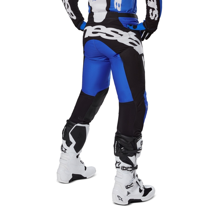 Alpinestars Racer Veil Motorcross Broek Blauw en Zwart