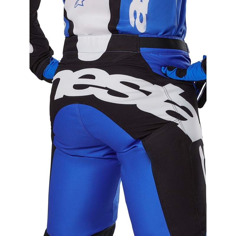 Alpinestars Racer Veil Motorcross Broek Blauw en Zwart