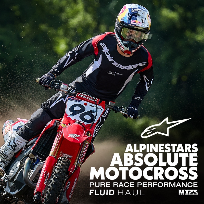 Alpinestars Fluid Haul Motorcross Broek Zwart Wit