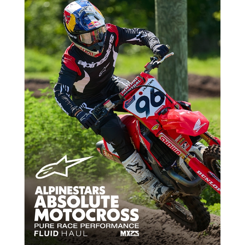 Alpinestars Fluid Haul Motorcross Broek Zwart Wit