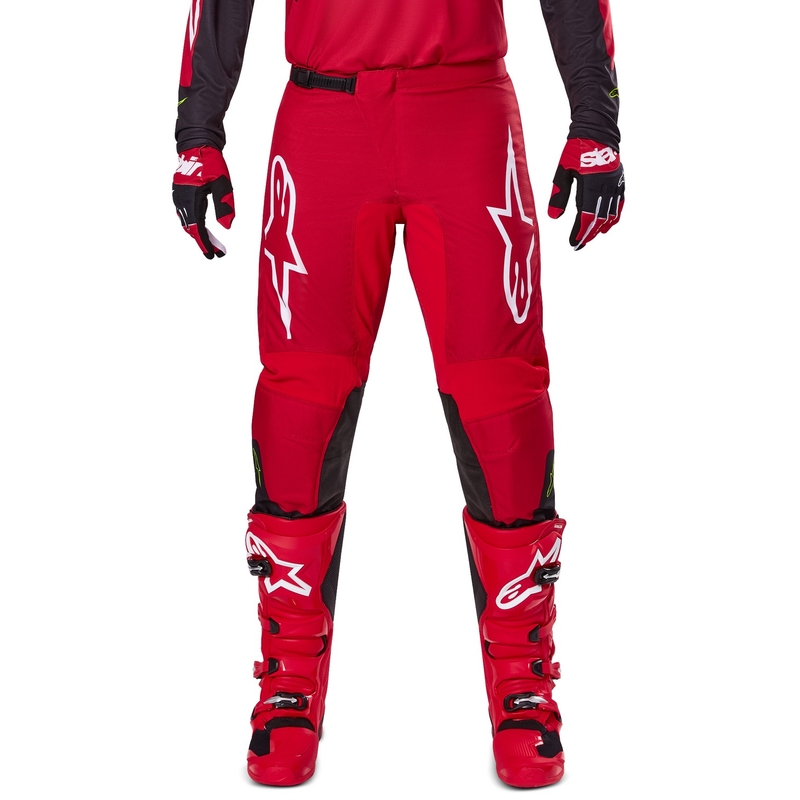 Alpinestars Fluid Haul Motorcrossbroek Rood en Zwart