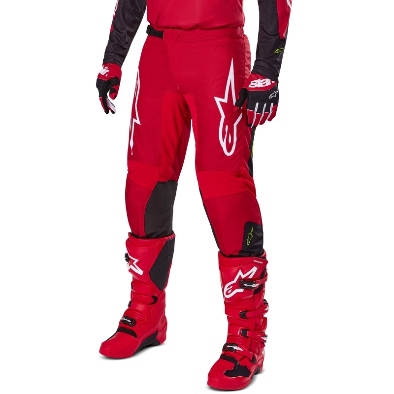 Alpinestars Fluid Haul Motorcrossbroek Rood en Zwart