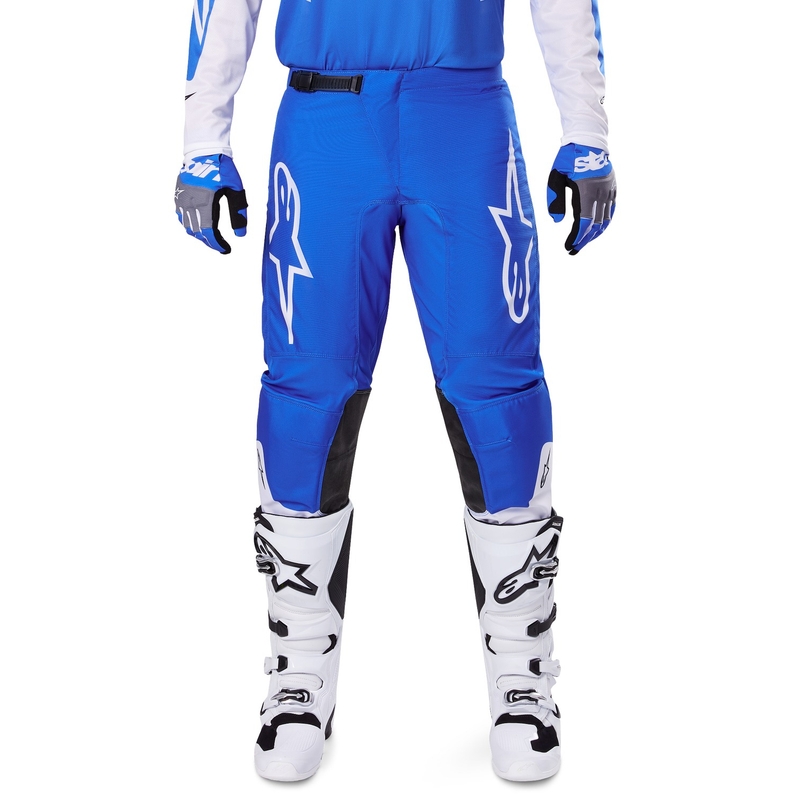 Alpinestars Fluid Haul Motorcross Broek Blauw Wit