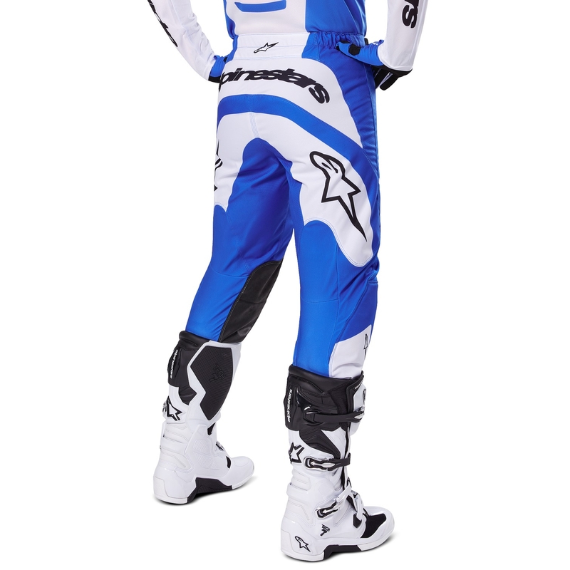 Alpinestars Fluid Haul Motorcross Broek Blauw Wit