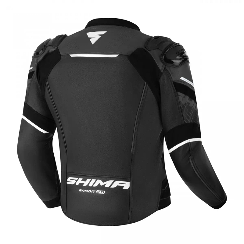 Shima Bandit 2.0 leren motorjas zwart