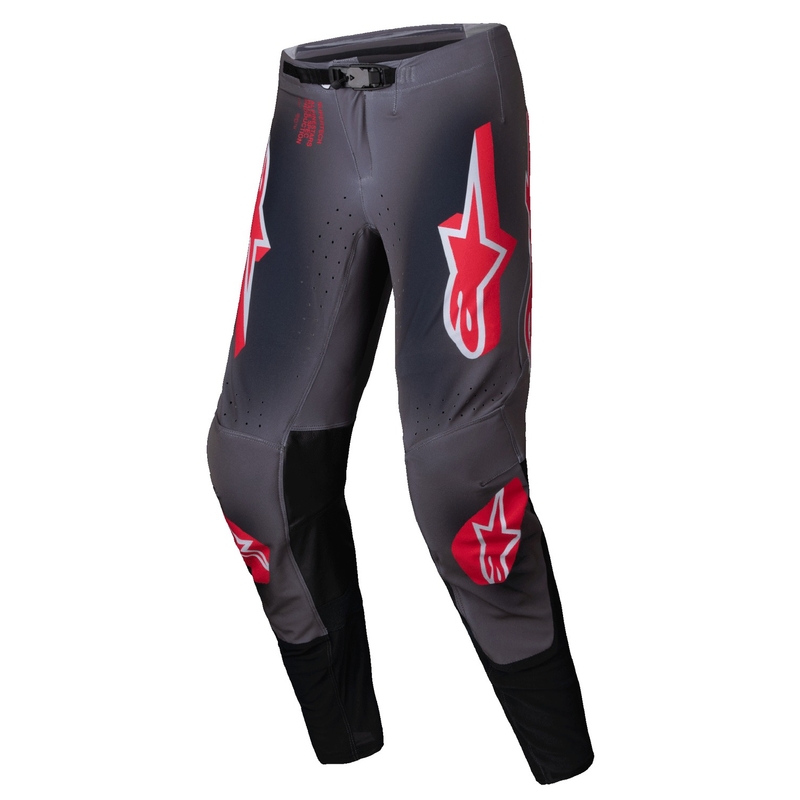 Alpinestars Supertech Lipan Rook Rood Motorcross Broek