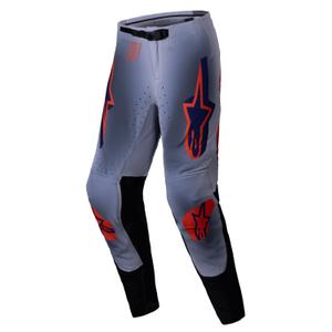 Alpinestars Supertech Lipan motorcrossbroek grijs-fluoranje