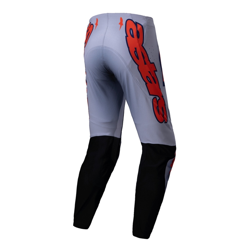 Alpinestars Supertech Lipan motorcrossbroek grijs-fluoranje