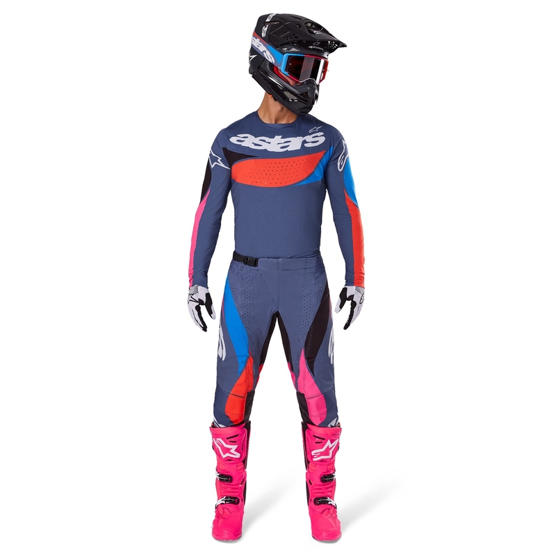 Alpinestars Techstar Dreem Motorcrossbroek grijs-multicolor