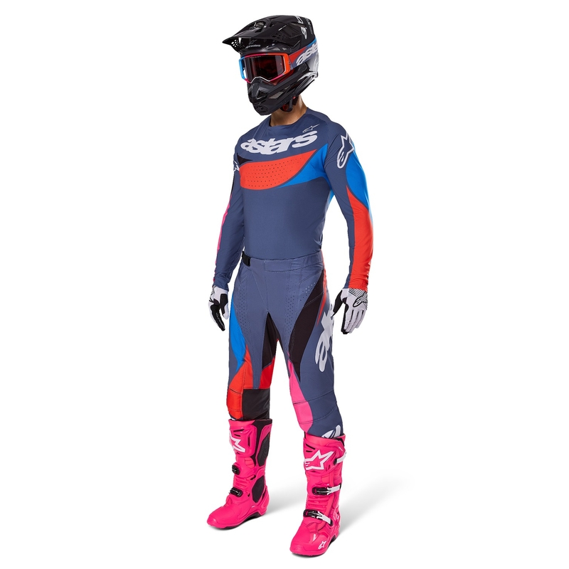 Alpinestars Techstar Dreem Motorcrossbroek grijs-multicolor