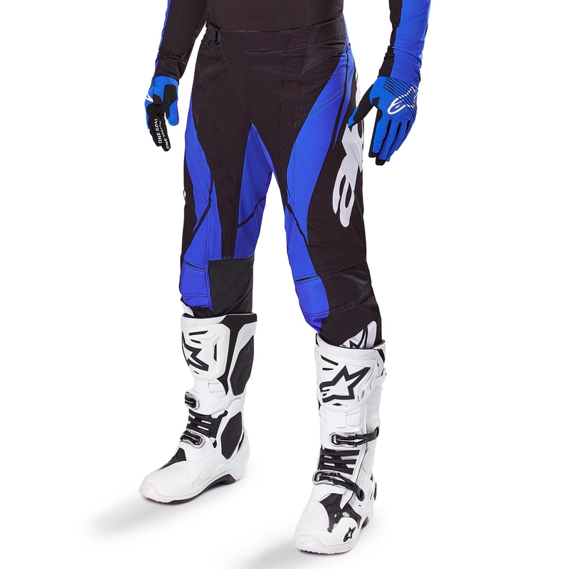 Alpinestars Techstar Dreem Motorcross Broek Zwart en Blauw