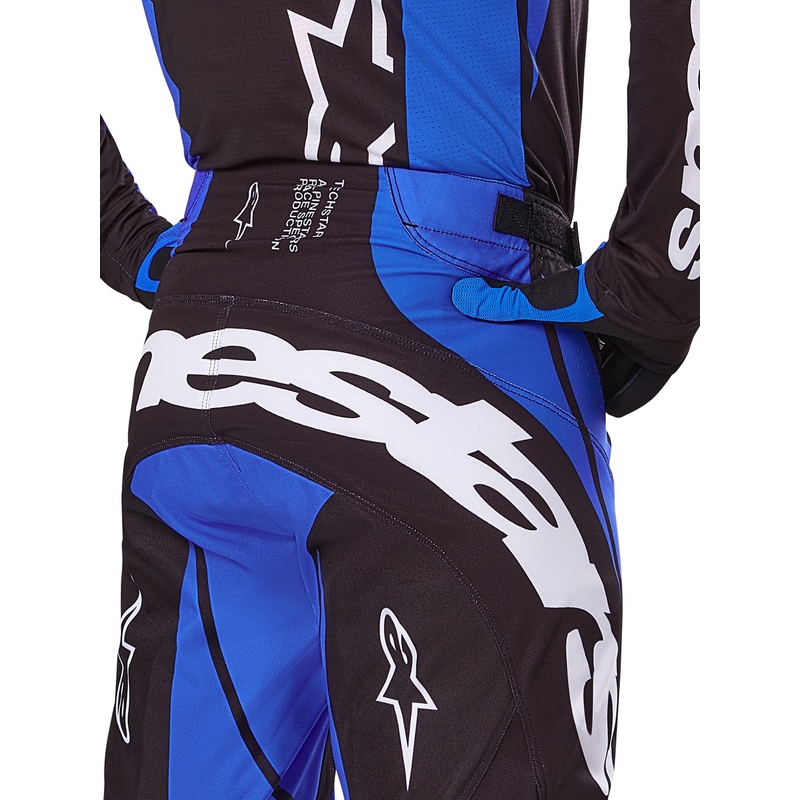 Alpinestars Techstar Dreem Motorcross Broek Zwart en Blauw