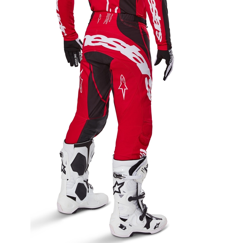 Alpinestars Techstar Dreem Motorcrossbroek Rood en Zwart