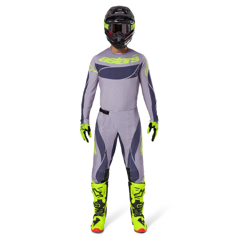 Alpinestars Techstar Dreem motorcrossbroek grijs-donkergrijs
