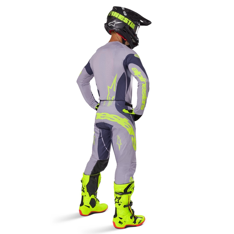 Alpinestars Techstar Dreem motorcrossbroek grijs-donkergrijs
