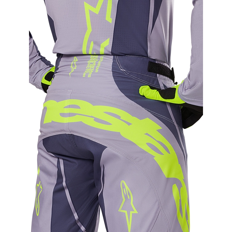 Alpinestars Techstar Dreem motorcrossbroek grijs-donkergrijs
