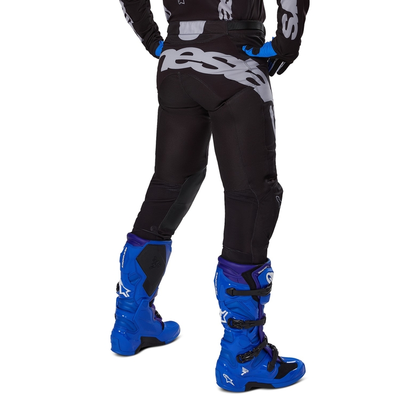 Alpinestars Racer Graphite Motorcross Broek Zwart en Grijs