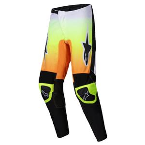 Alpinestars Fluid Wurx Motorcross Broek Geel en Zwart