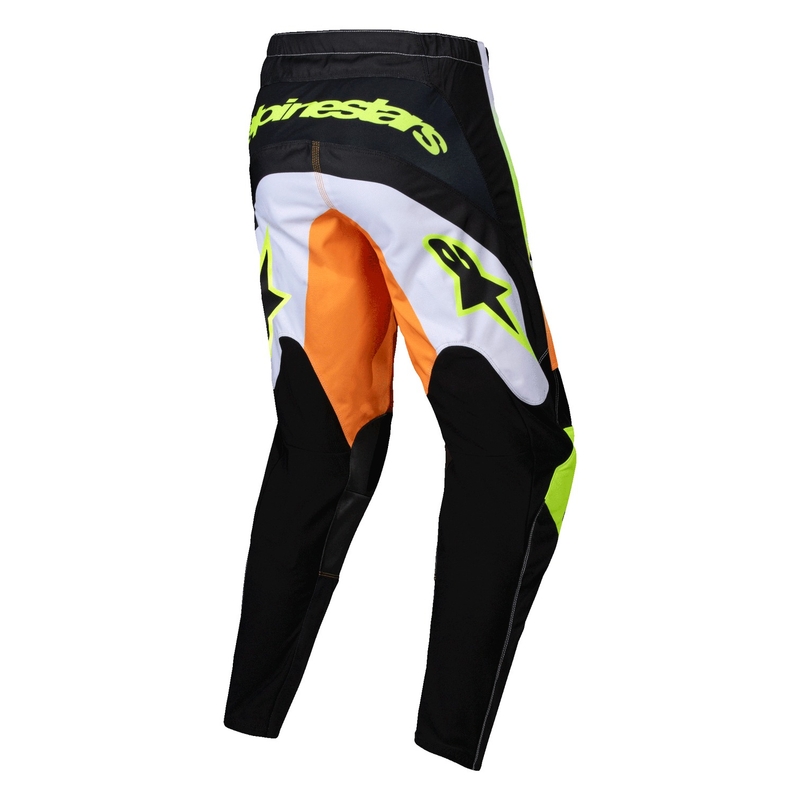 Alpinestars Fluid Wurx Motorcross Broek Geel en Zwart
