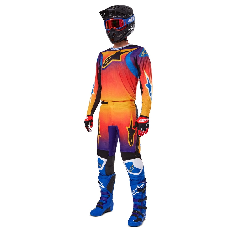 Alpinestars Fluid Wurx Multicolor Motorcross Broek