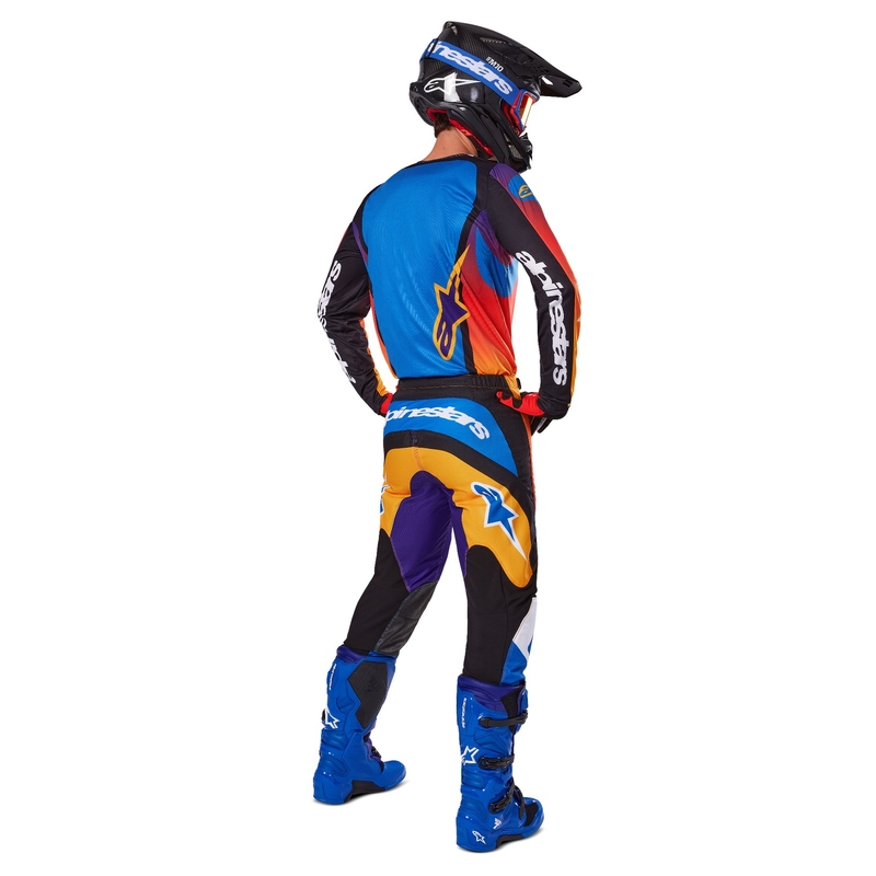 Alpinestars Fluid Wurx Multicolor Motorcross Broek