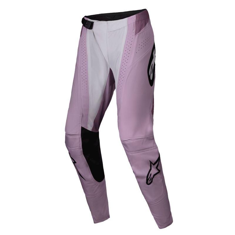 Alpinestars Stella Techstar Melt dames motorcrossbroek zwart, crème en geel