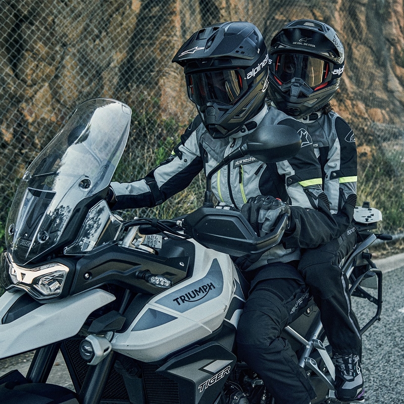 Alpinestars Bogota PRO Drystar motorjack groen-zwart
