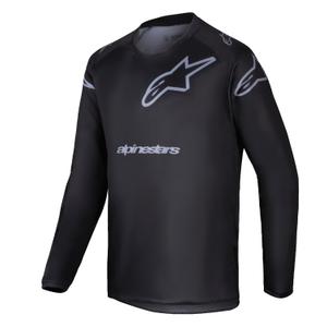 Alpinestars Racer Graphite Kinder Motorcross Trui Zwart