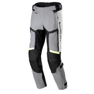 Alpinestars Bogota Pro Drystar 4 Seizoen 2025 Grijs-Zwart-Fluo Geel Motorbroek