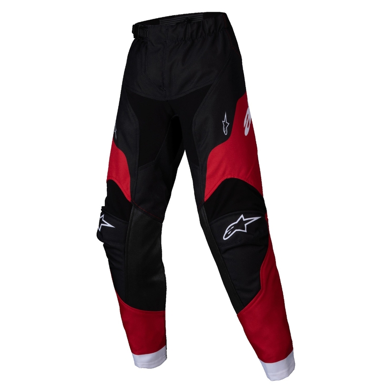 Alpinestars Racer Veil Kinder Motorcross Broek Zwart en Rood
