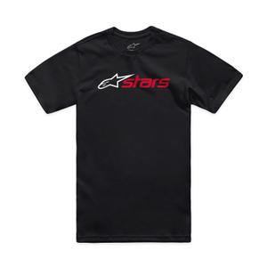 T-shirt Alpinestars Blaze 2.0 CSF zwart-wit-rood