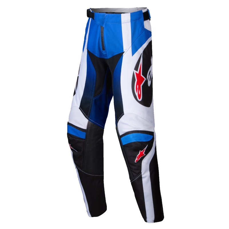 Alpinestars Racer Wurx Kinder Motorcross Broek Blauw en Zwart