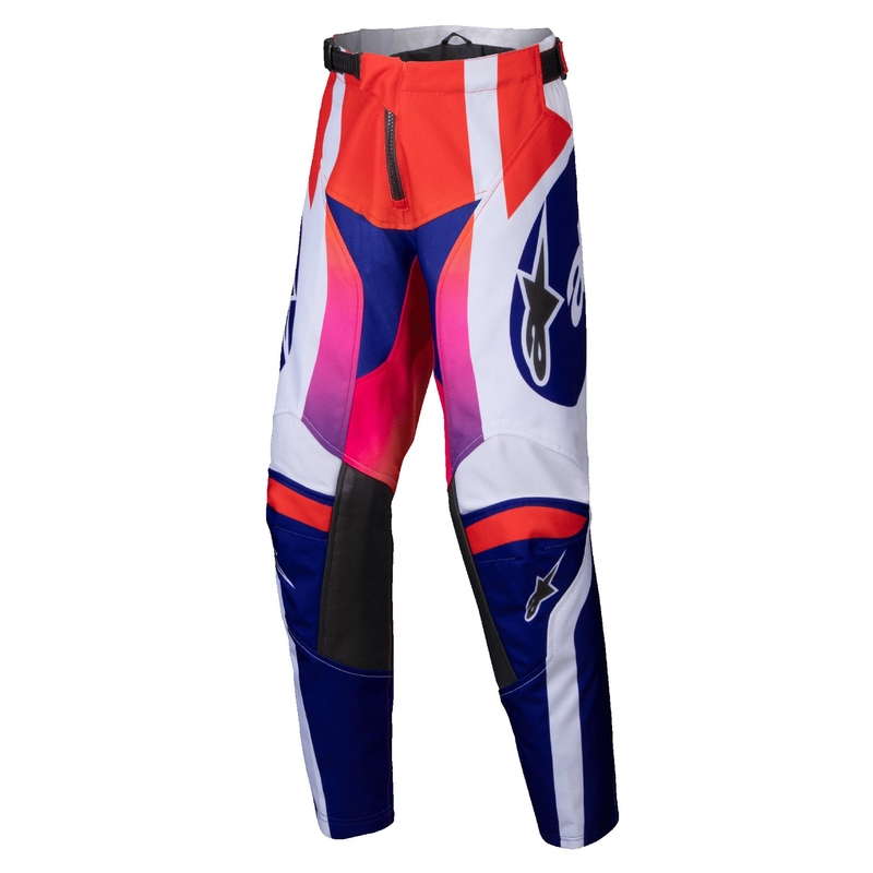 Alpinestars Racer Wurx Kinder Motorcross Broek Multicolor-Wit