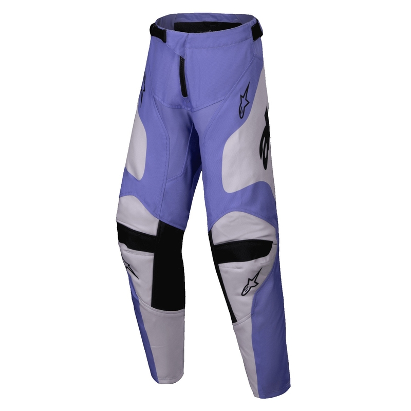 Alpinestars Racer Veil Kinder Motorcross Broek Paars en Zwart