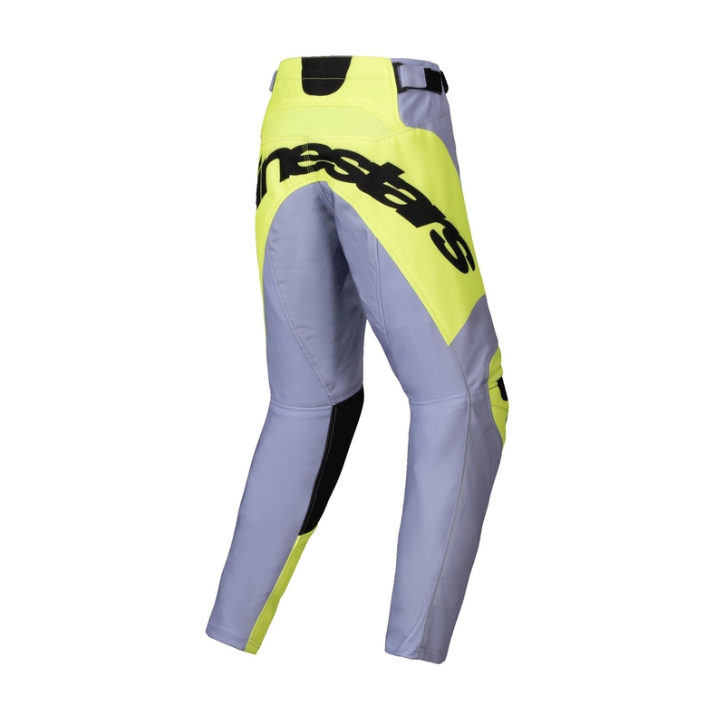 Alpinestars Racer Veil kinder motorcrossbroek grijs-fluo geel