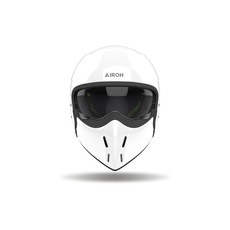 Modulaire motorhelm Airoh J110 Kleur Glanzend Wit
