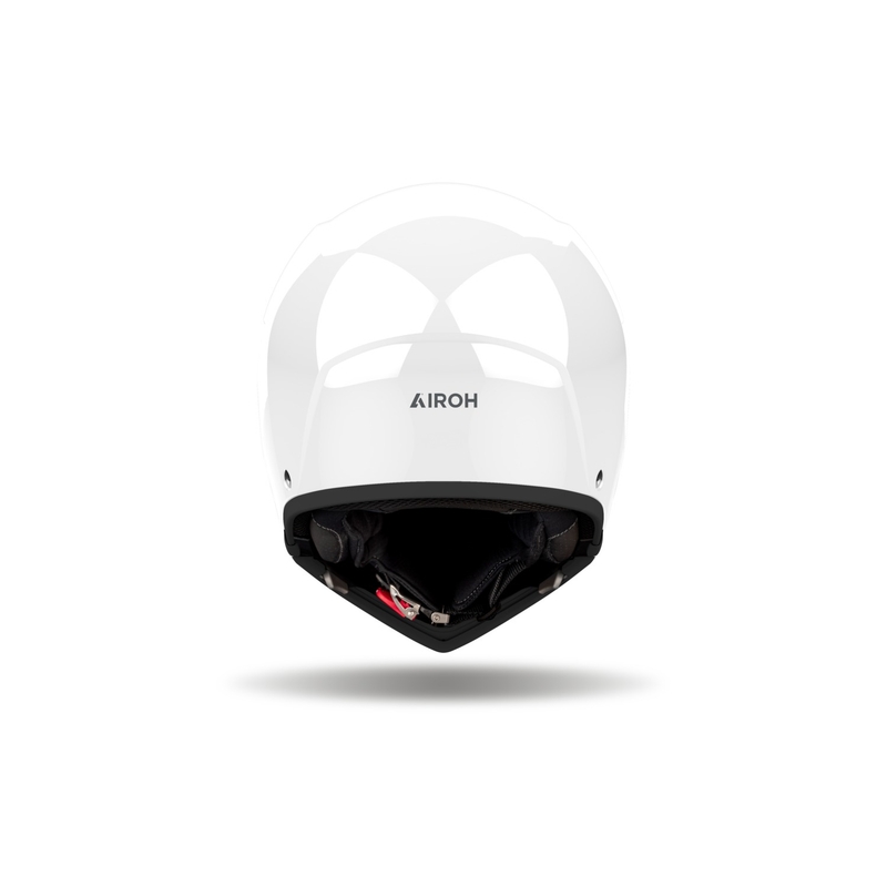 Modulaire motorhelm Airoh J110 Kleur Glanzend Wit