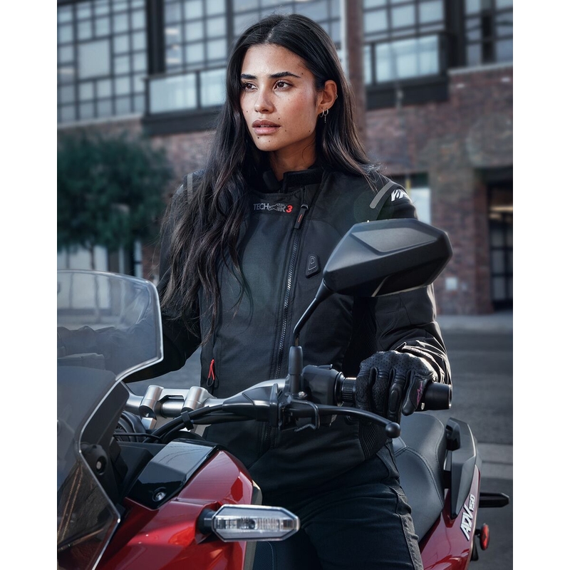 Alpinestars Stella TECH-AIR®3 systeem dames airbag vest zwart-donkergrijs